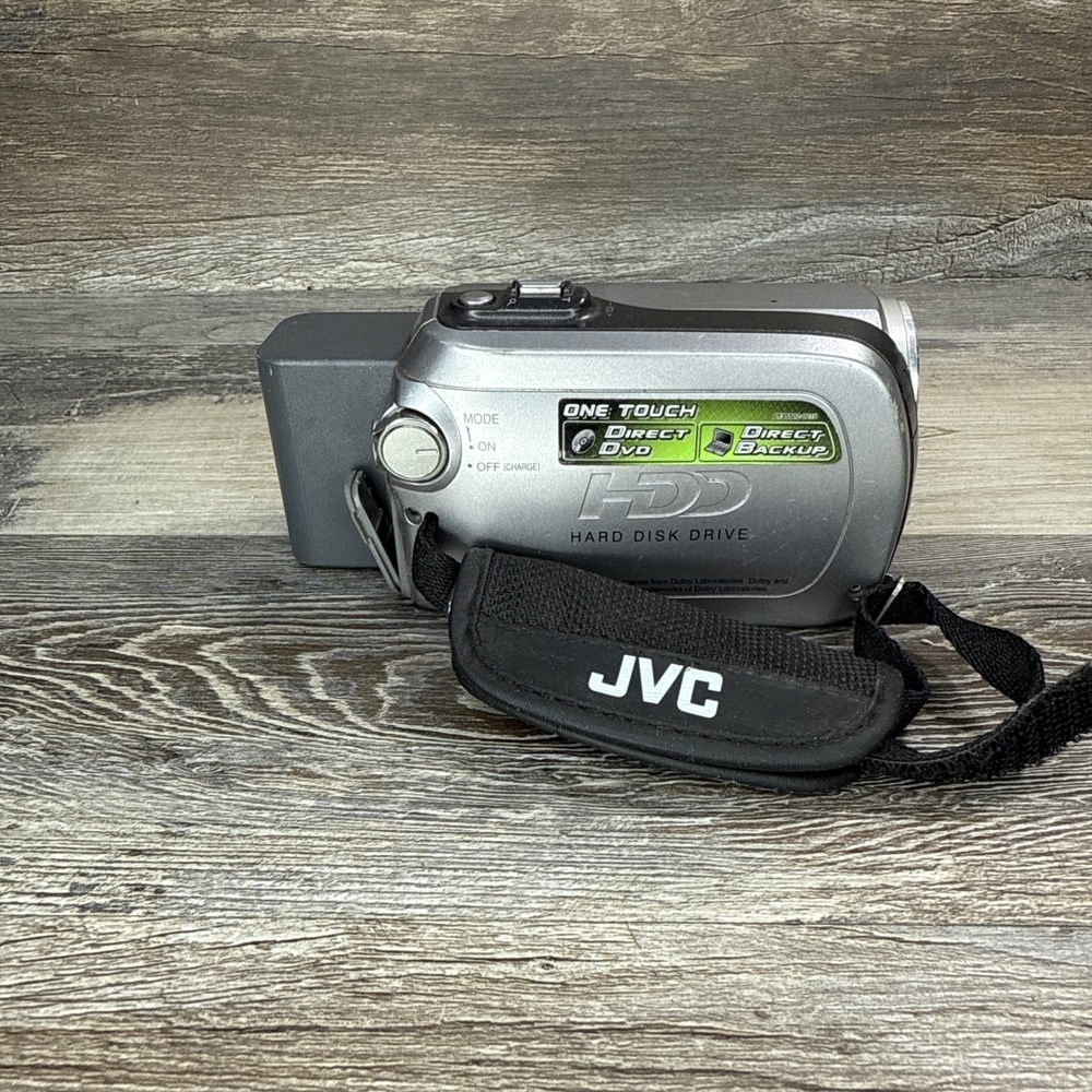 JVC Everio GZ-MG21U Hard Disk Drive 20GB Camcorder UNTESTED NO Charger FORPARTS